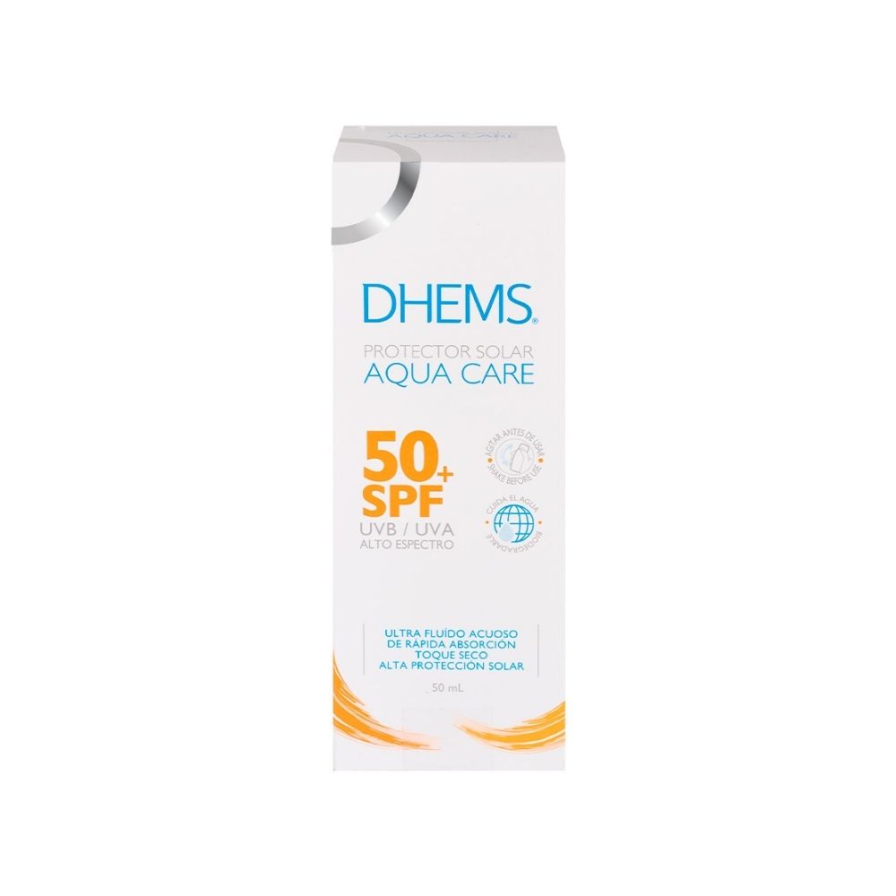 DHEMS AQUA CARE PROTECTOR SOLAR SPF 50+ CAJA 50 ML