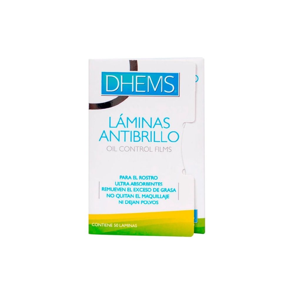 DHEMS LAMINAS ANTIBRILLO CAJA X 50 UNDS