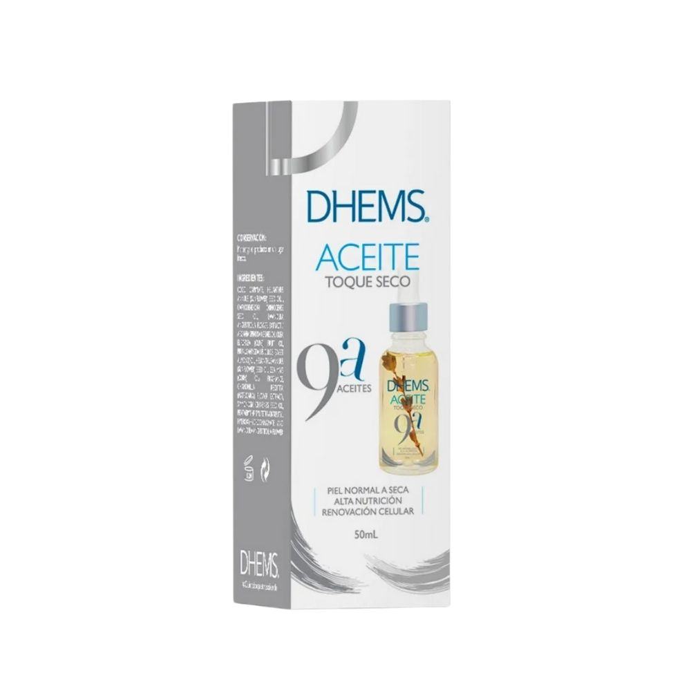 DHEMS TOQUE SECO 9 ACEITES FRASCO GOTERO 50 ML