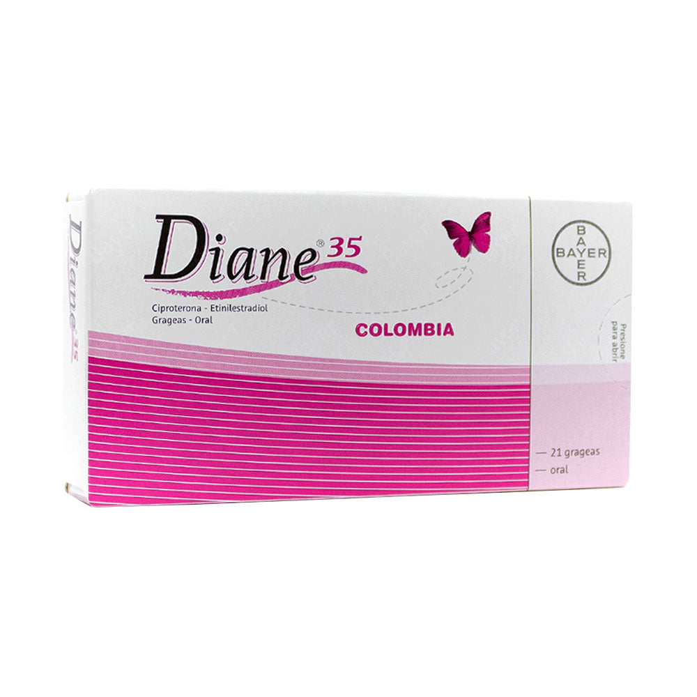 DIANE-35 (RG) GRAGEAS CAJA X 21 UNDS
