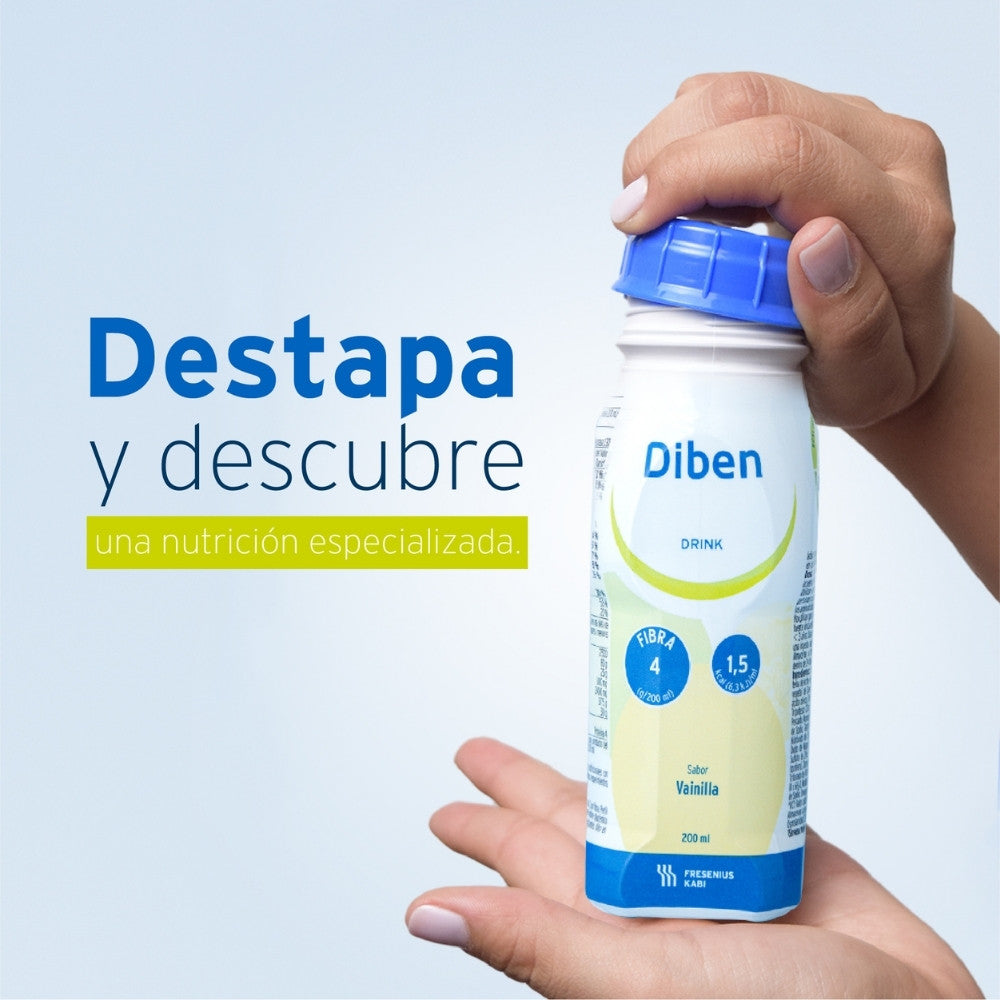 DIBEN DRINK FOUR PACK VAINILLA CAJA X 4 UNDS