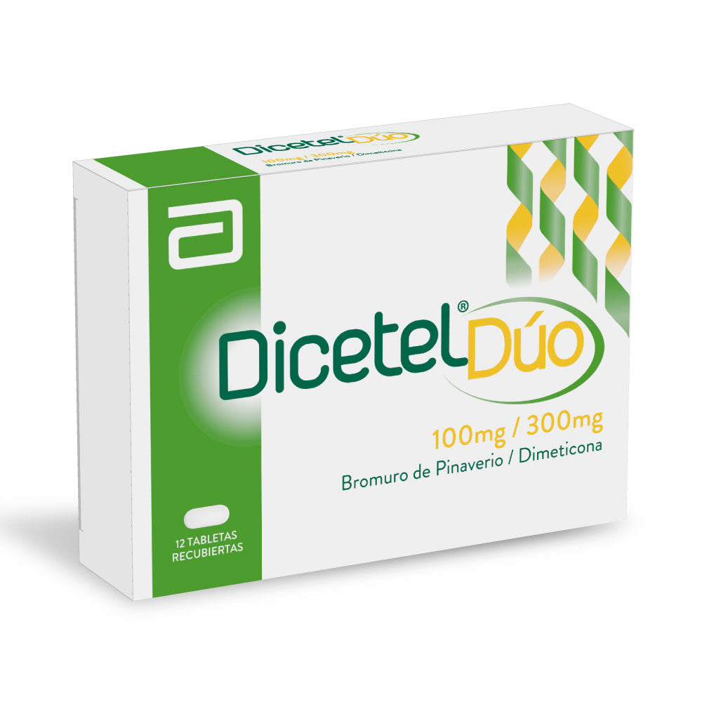 DICETEL DUO TABLETAS CAJA X 12 UNDS