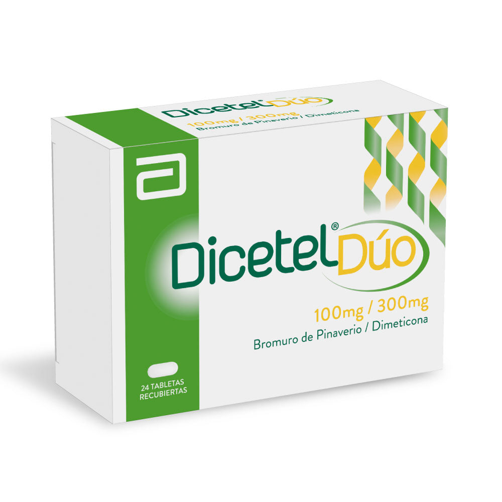DICETEL DUO TABLETAS CAJA X 24 UNDS