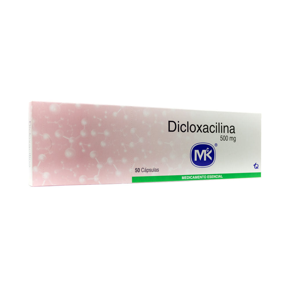 DICLOXACILINA MK CAPSULAS 500 MG CAJA X 50 UNDS