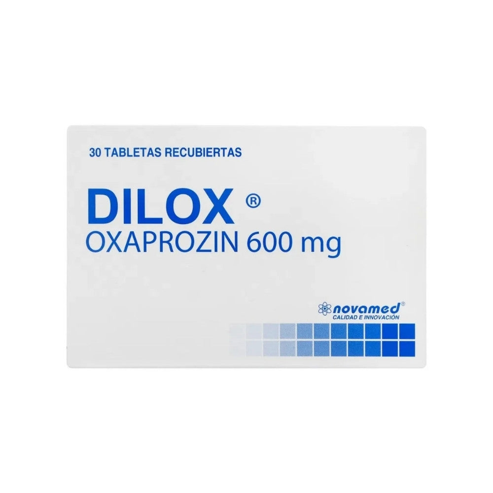DILOX TABLETAS 600 MG CAJA X 30 UNDS