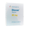 DIOVAN TABLETAS 80 MG CAJA X 28 UNDS