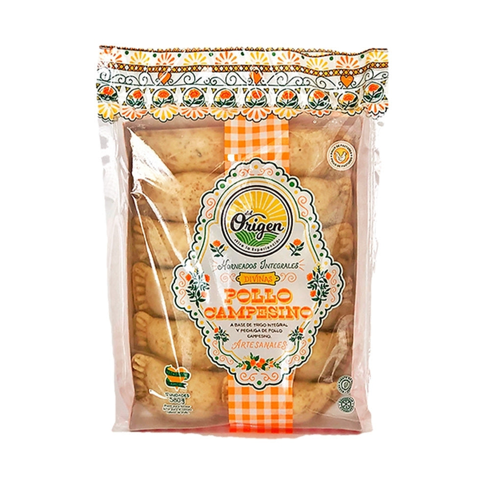 DIVINAS POLLO CAMPESINO DEL ORIGEN PREPACK 580 G