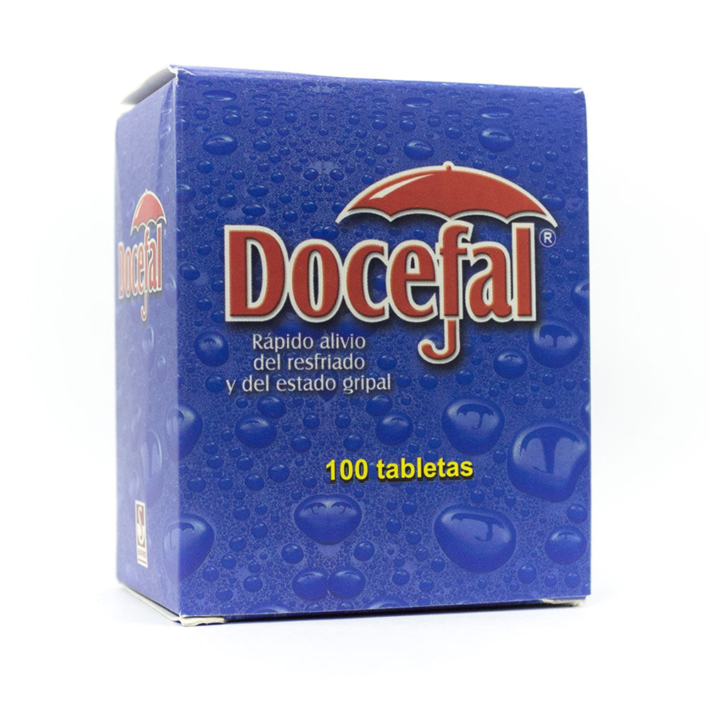 DOCEFAL TABLETAS CAJA 100UNDS