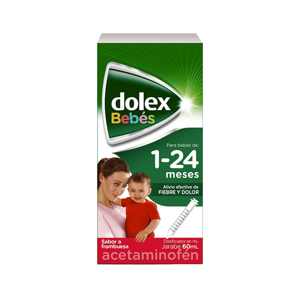 DOLEX BEBE 1-24 JARABE FRASCO 60 ML