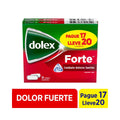 DOLEX FORTE TABLETAS 500MG/65MG OFERTA PAGUE 17 LLEVE 20