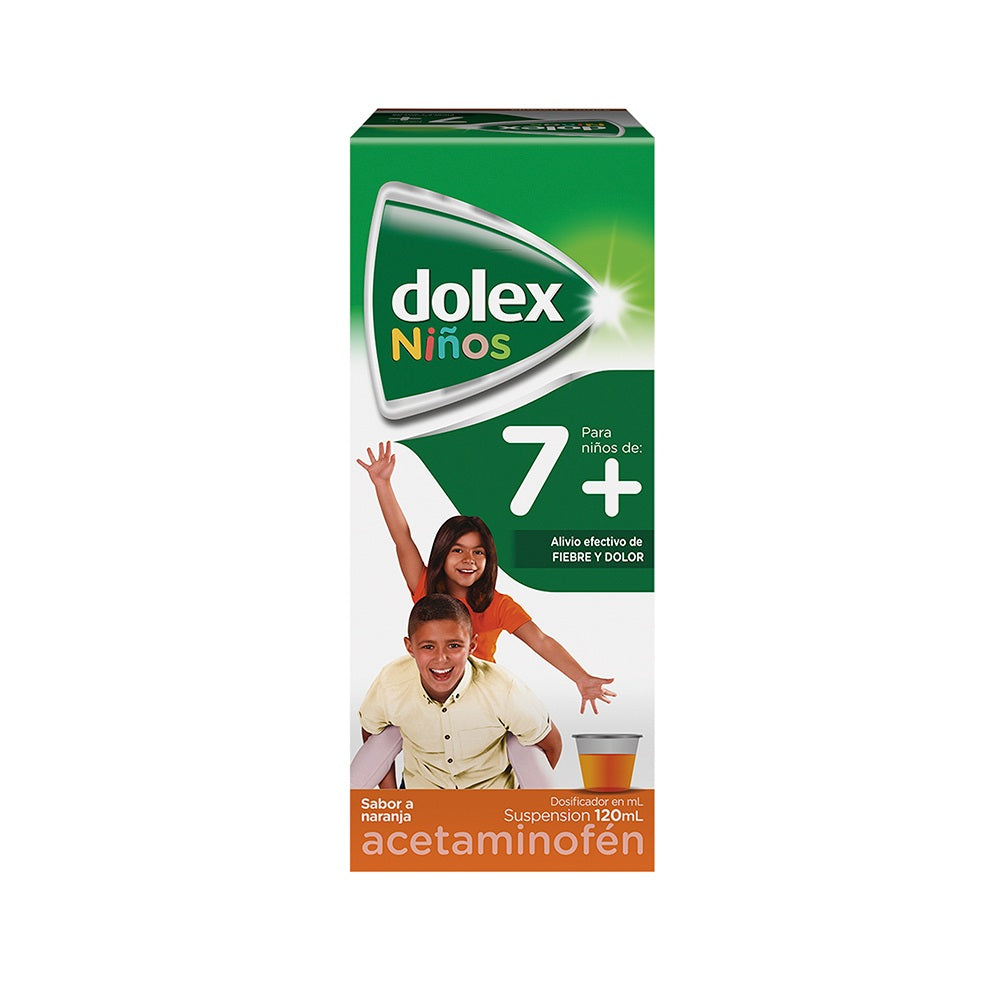 DOLEX NINOS 7+ JARABE FRASCO 120 ML