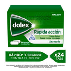 DOLEX RAPIDA ACCIÓN AVANZADO TABLETAS 500 MG FRASCO X 24 UNDS