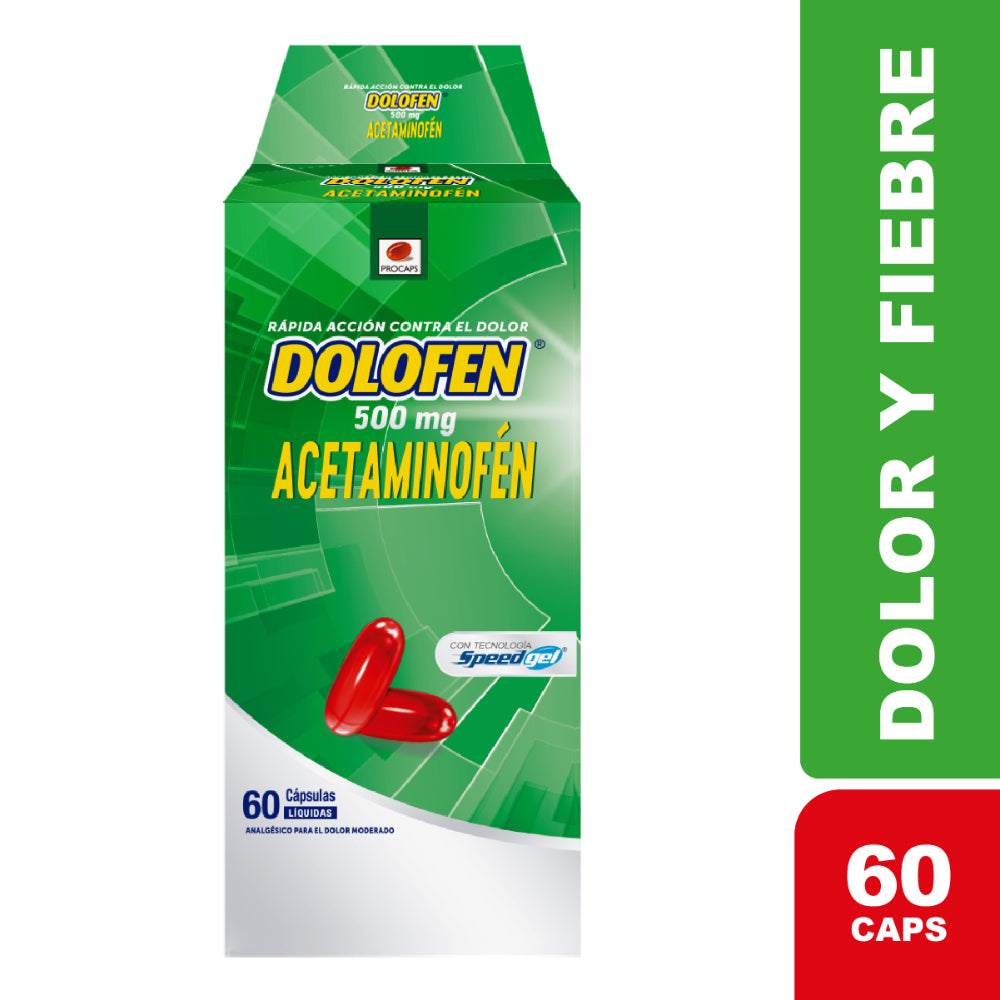 DOLOFEN CAPSULAS 500 MG CAJA X 60 UNDS