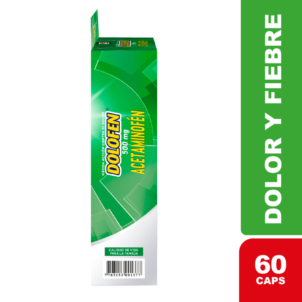 DOLOFEN CAPSULAS 500 MG CAJA X 60 UNDS