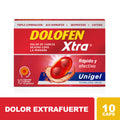 DOLOFEN XTRA CAPSULA BLANDA UNIGEL 250/400/65 MG CAJA X 10 UNDS