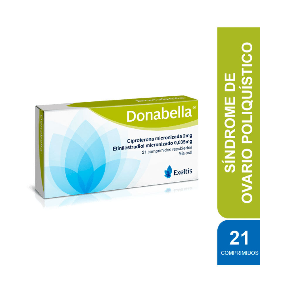 DONABELLA (RG) TABLETAS 2MG/0.035MG CAJA X 21 UNDS