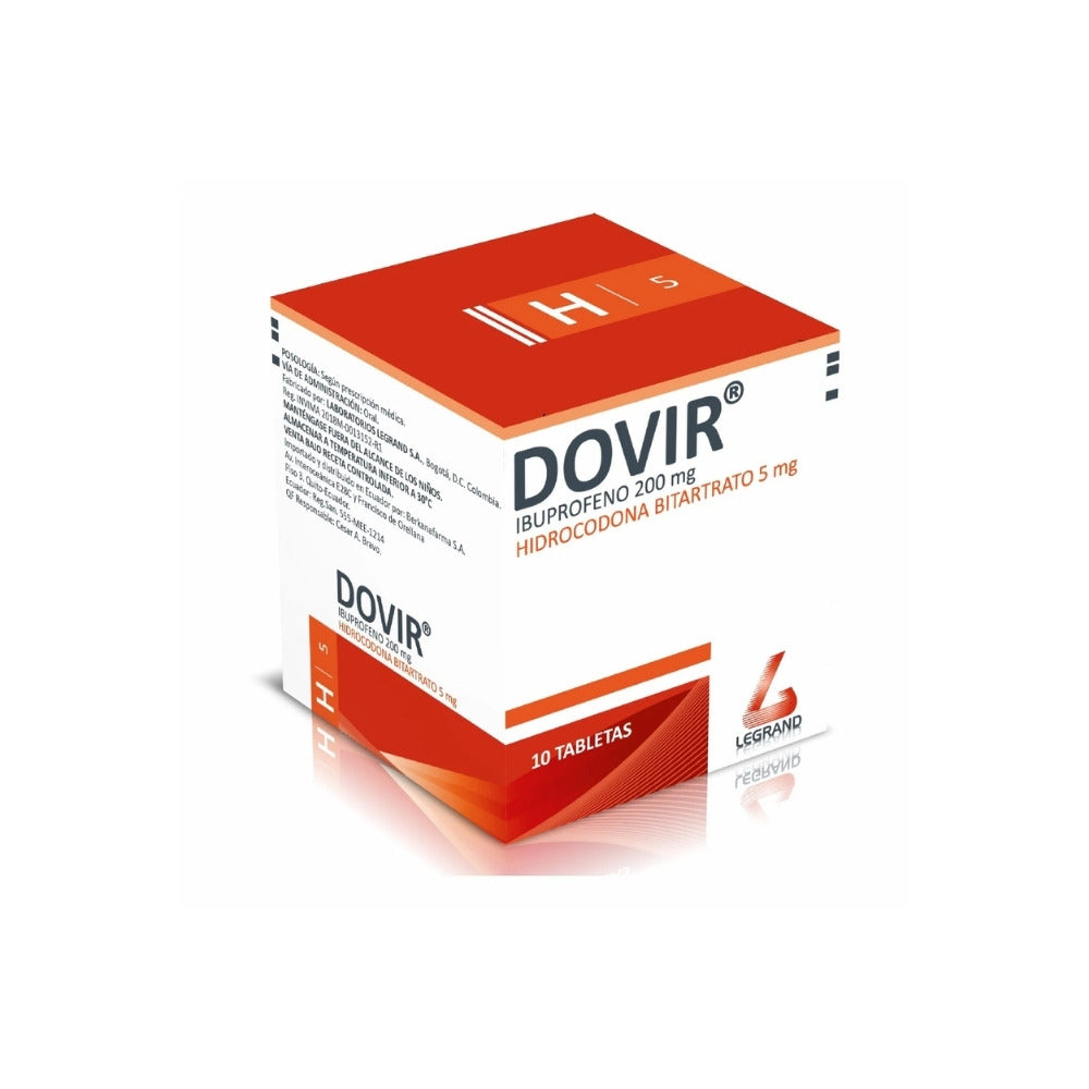 DOVIR TABLETAS CAJA X 10 UNDS