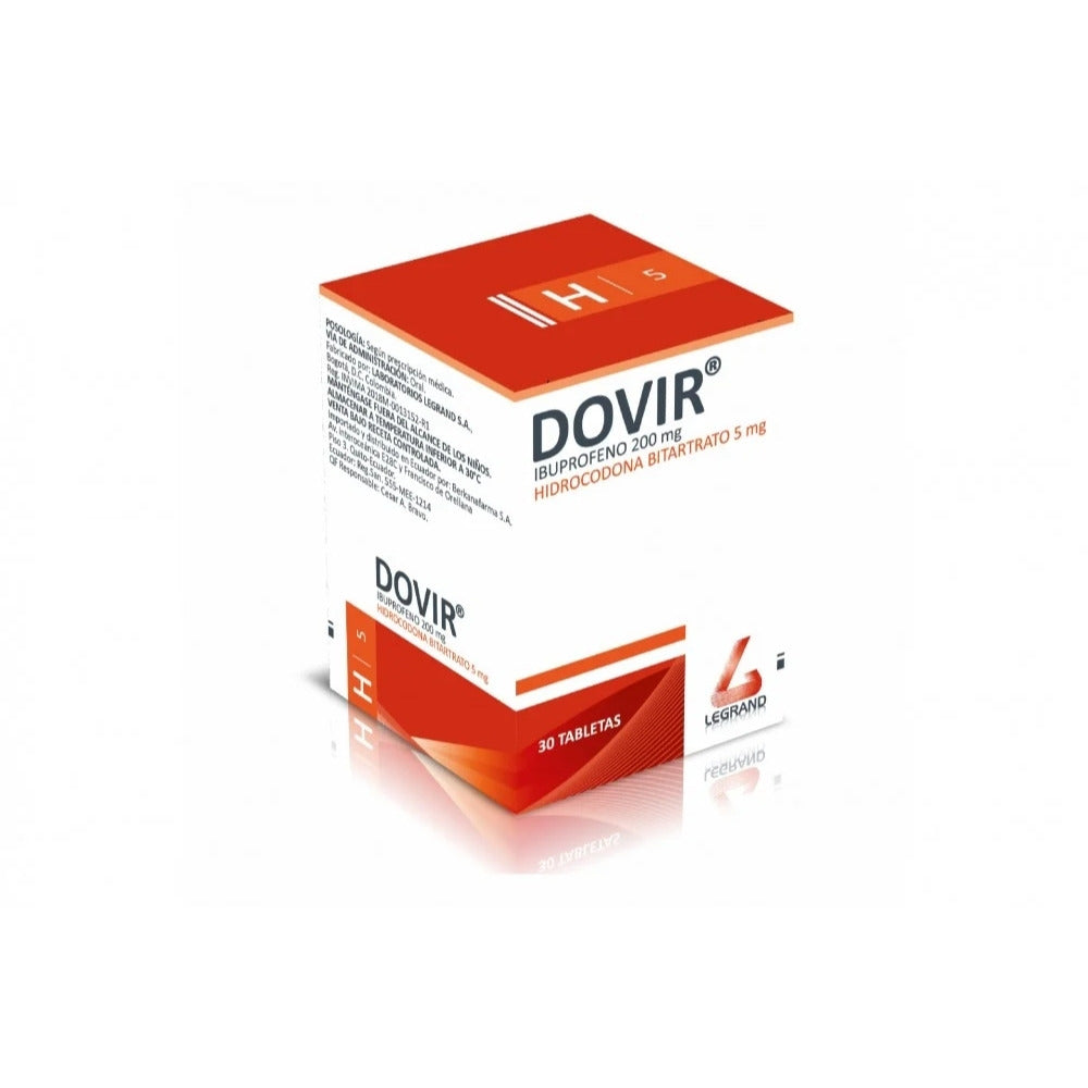 DOVIR TABLETAS CAJA X 30 UNDS