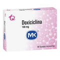 DOXICICLINA MK TABLETAS 100 MG CAJA X 15 UNDS