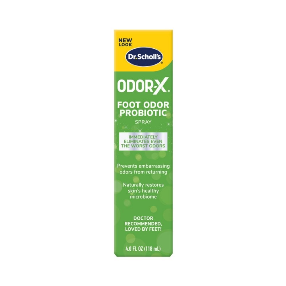 DR SCHOLL´S EXTRACTO PROBIOTICO Y NATURAL PARA EL MAL OLOR EN PIES SPRAY 118 ML