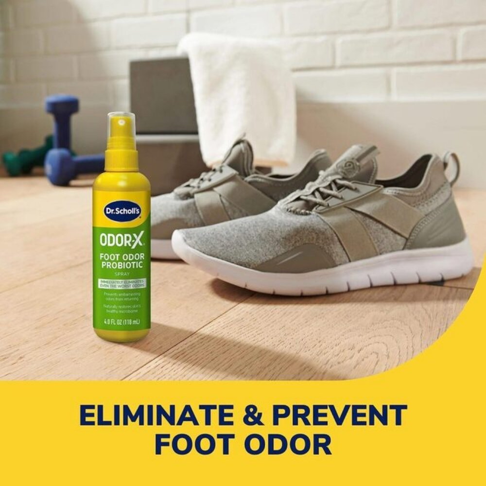 DR SCHOLL´S EXTRACTO PROBIOTICO Y NATURAL PARA EL MAL OLOR EN PIES SPRAY 118 ML