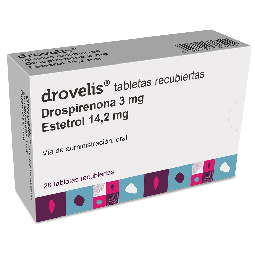 DROVELIS TABLETAS RECUBIERTAS CAJA X 28 UNDS