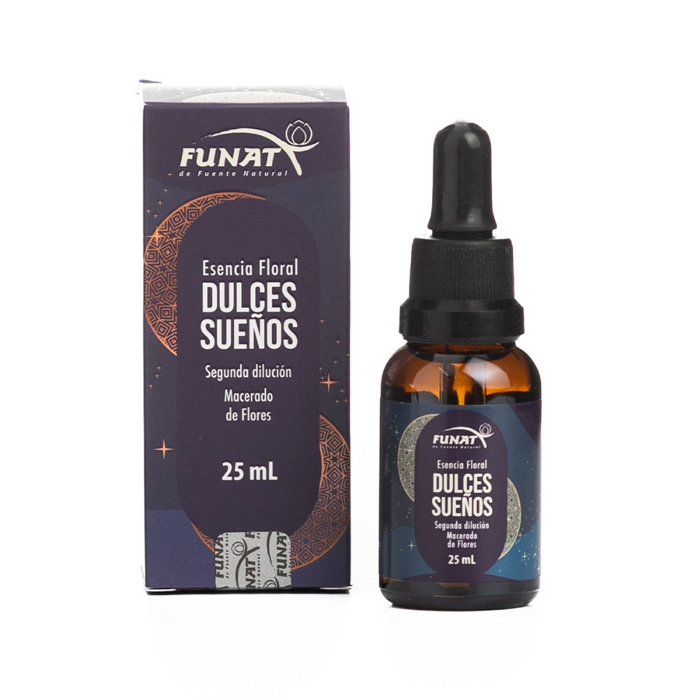DULCES SUEÑOS FUNAT ESENCIA FLORAL FRASCO GOTERO 25 ML