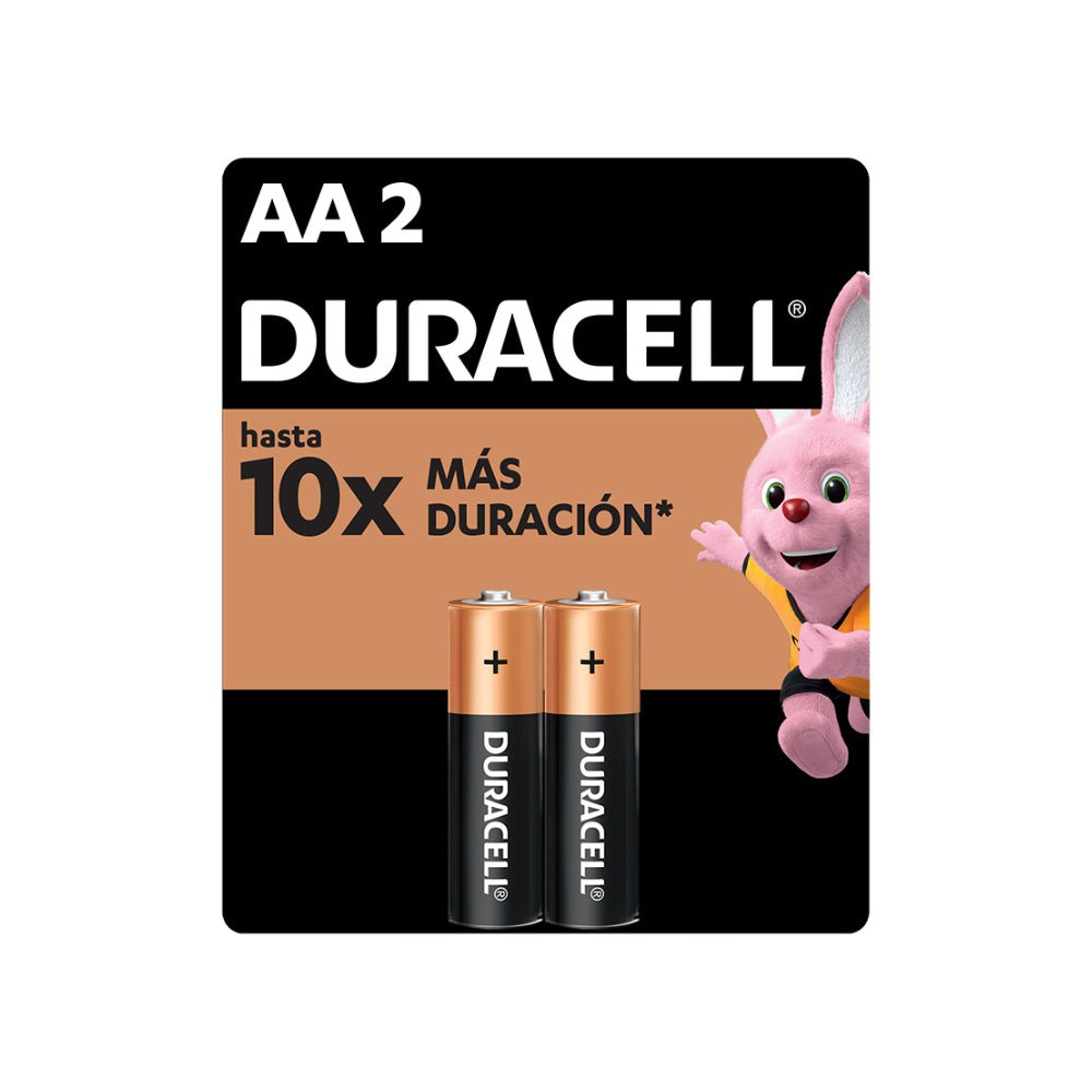 DURACELL PILA AA X 2 UNDS