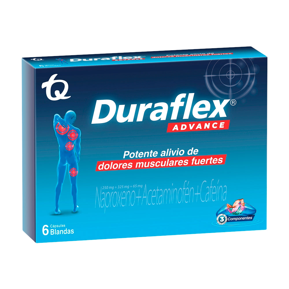 DURAFLEX MUSCULAR ADVANCE+++ CAPSULAS CAJA X 6 UNDS