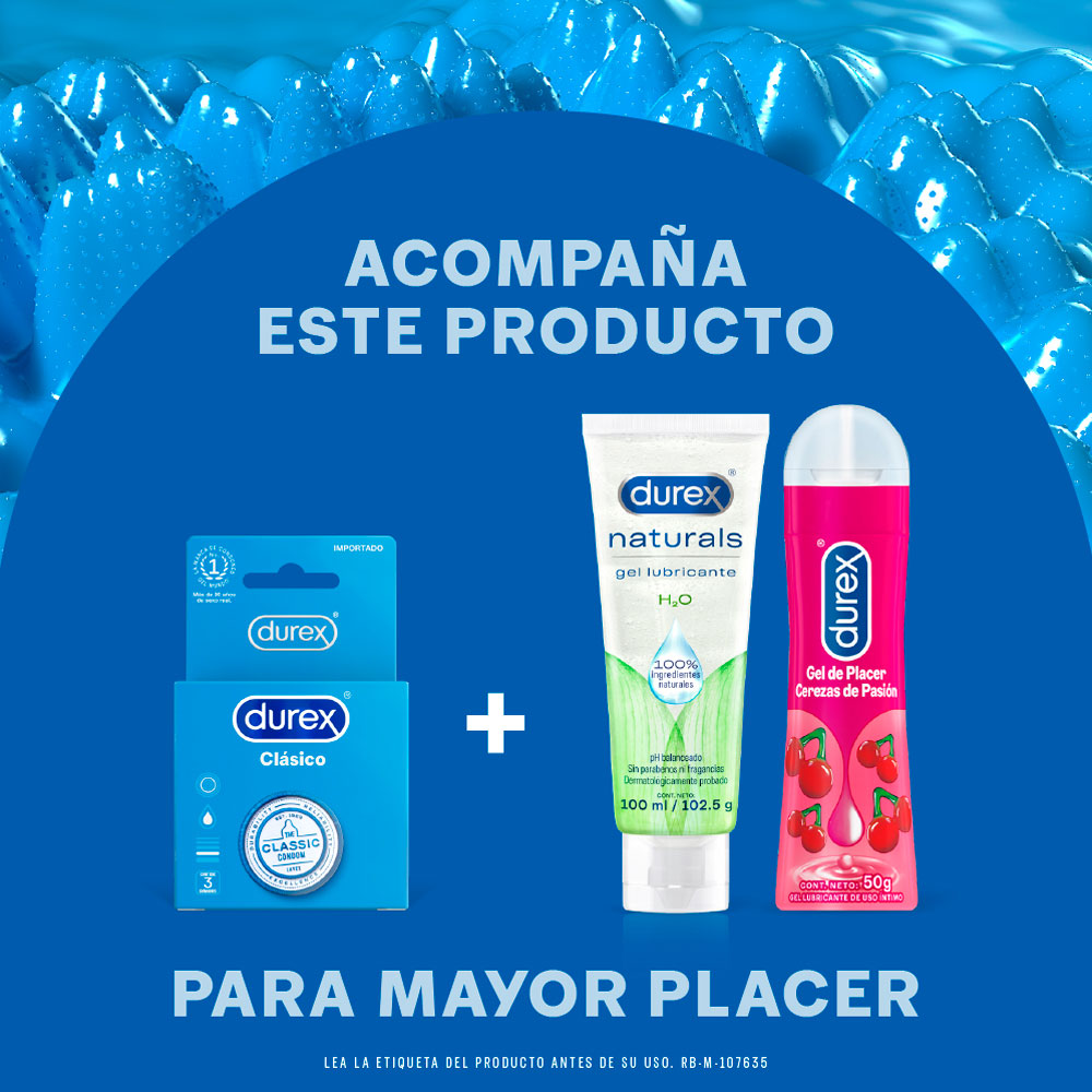DUREX CLASICO CAJA X 3 UND
