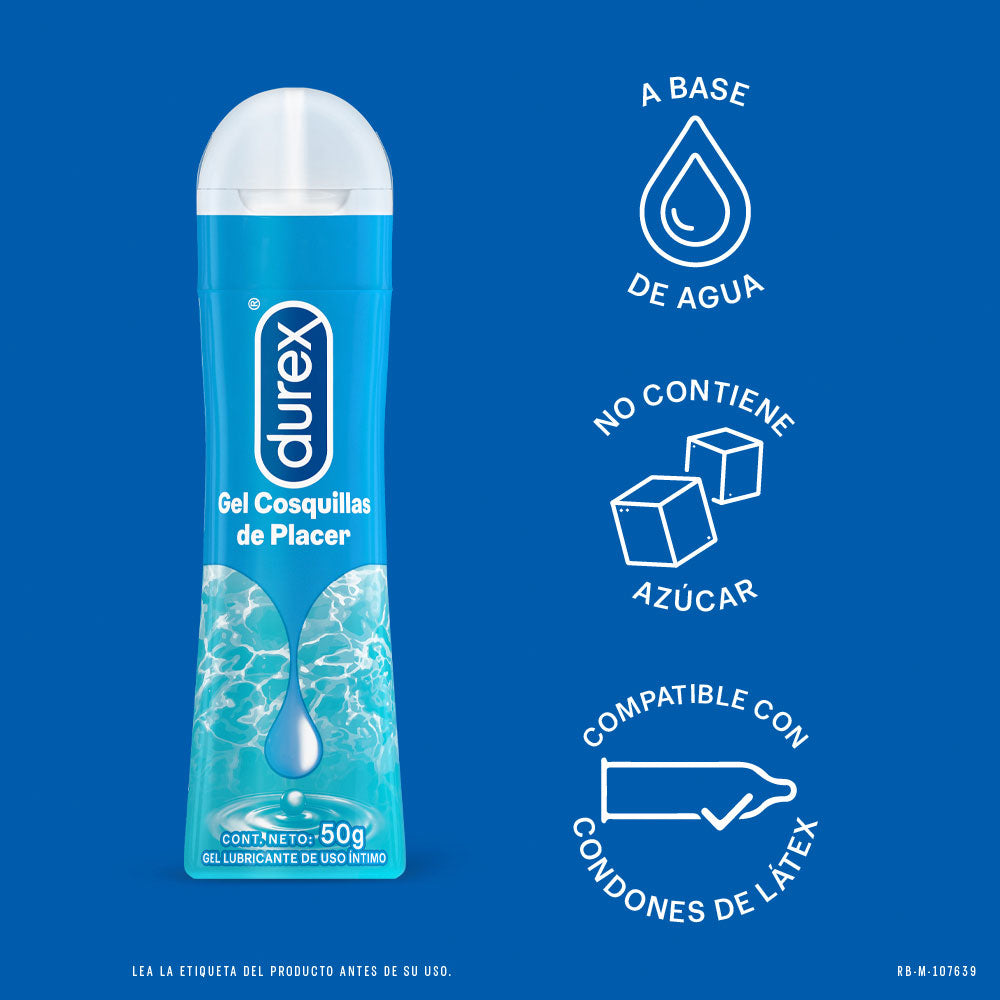 DUREX COSQUILLAS GEL LUBRICANTE TUBO 50 G
