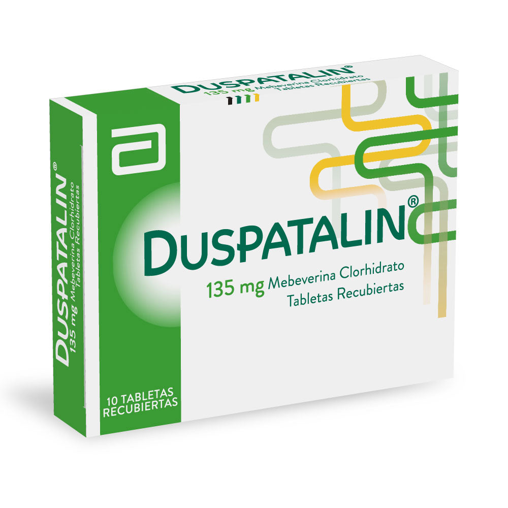 DUSPATALIN TABLETAS RECUBIERTAS 135 MG CAJA X 10 UNDS