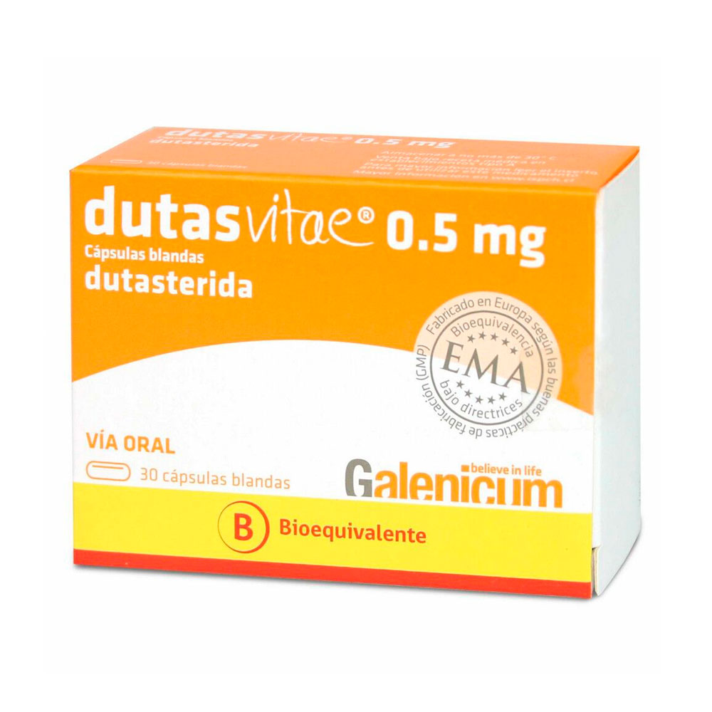 DUTASVITAE (RG) CAPSULAS 0.5 MG CAJA X 30 UNDS