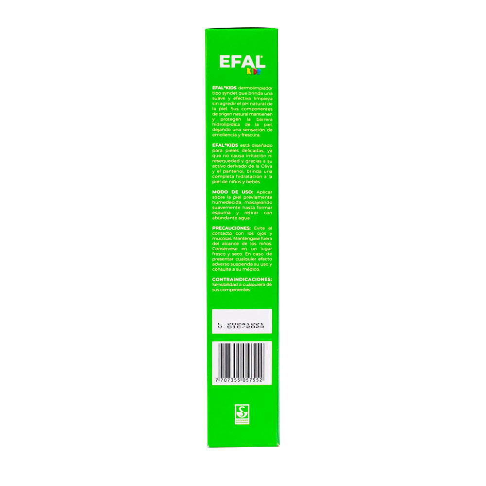 EFAL KIDS LIMPIADOR LIQUIDO CAJA 270 G