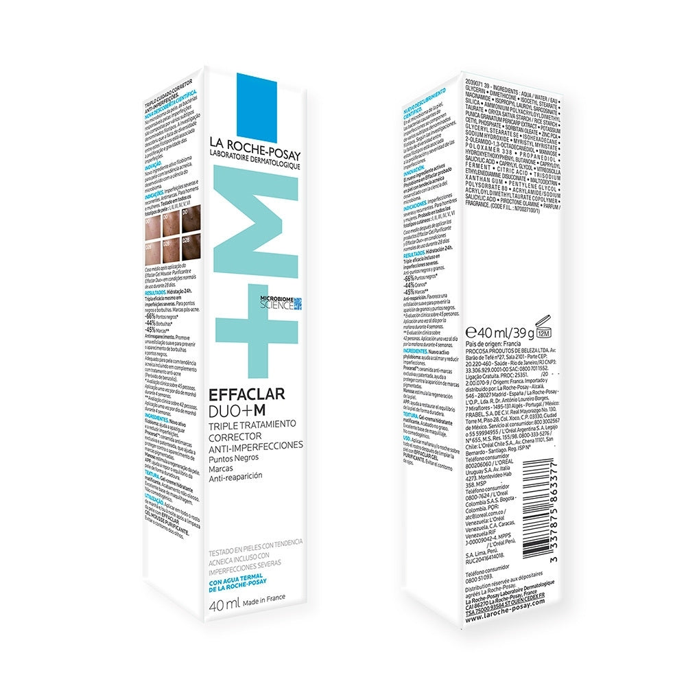 EFFACLAR DUO+ LA ROCHE POSAY TUBO 40 ML