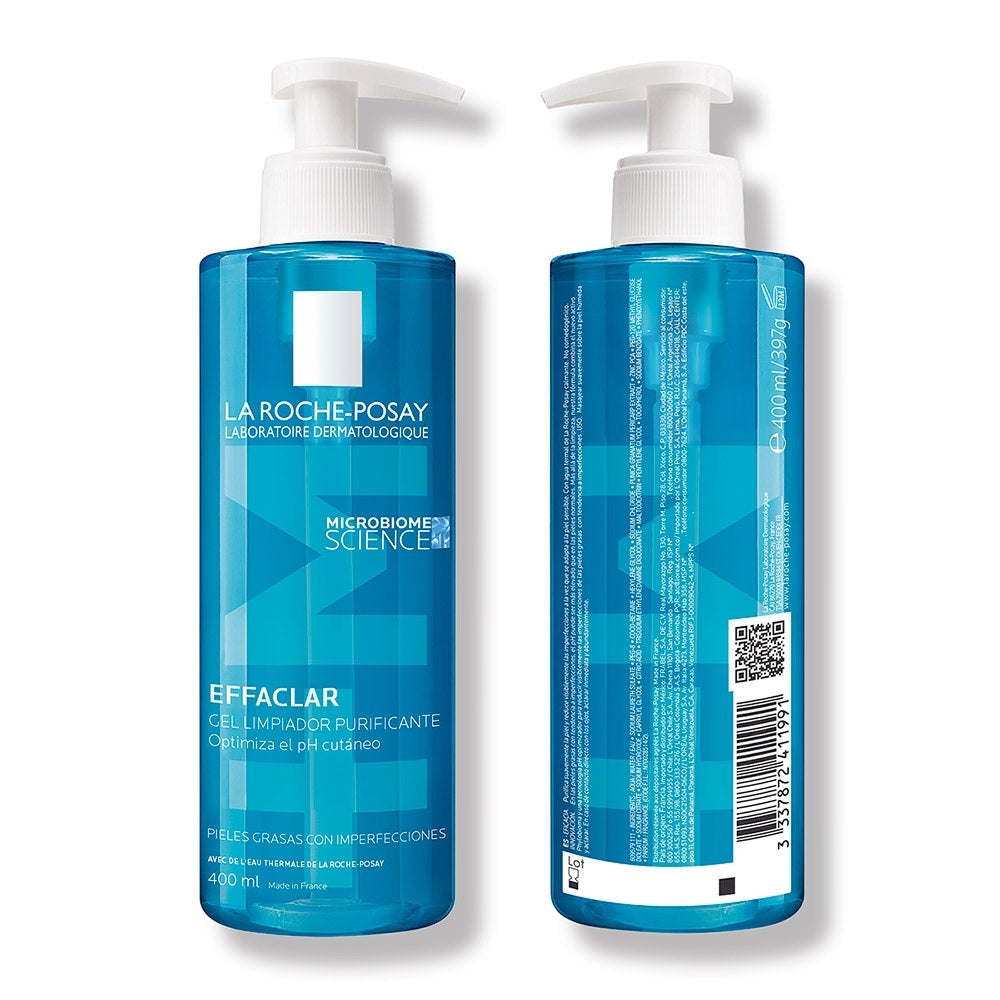 EFFACLAR GEL LA ROCHE POSAY FRASCO 400 ML