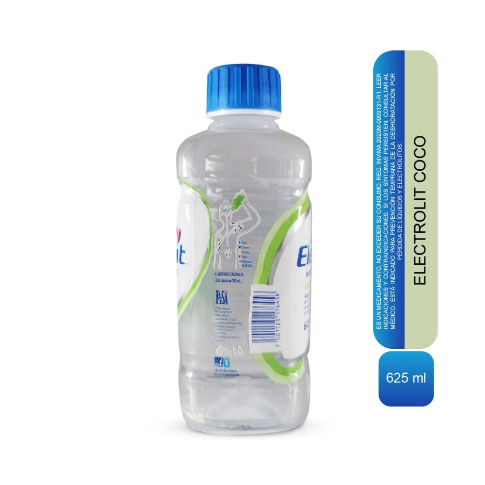 ELECTROLIT SOLUCION ORAL COCO FRASCO 625 ML