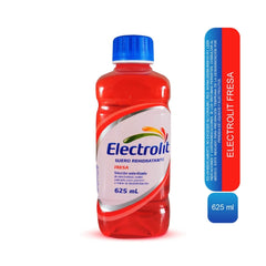 Electrolit Solucion Oral Fresa Frasco 625 Ml