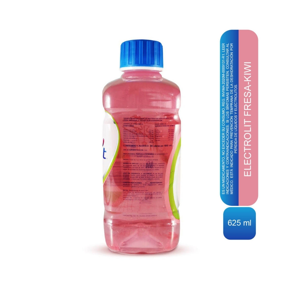 ELECTROLIT SOLUCION ORAL FRESA-KIWI FRASCO 625 ML