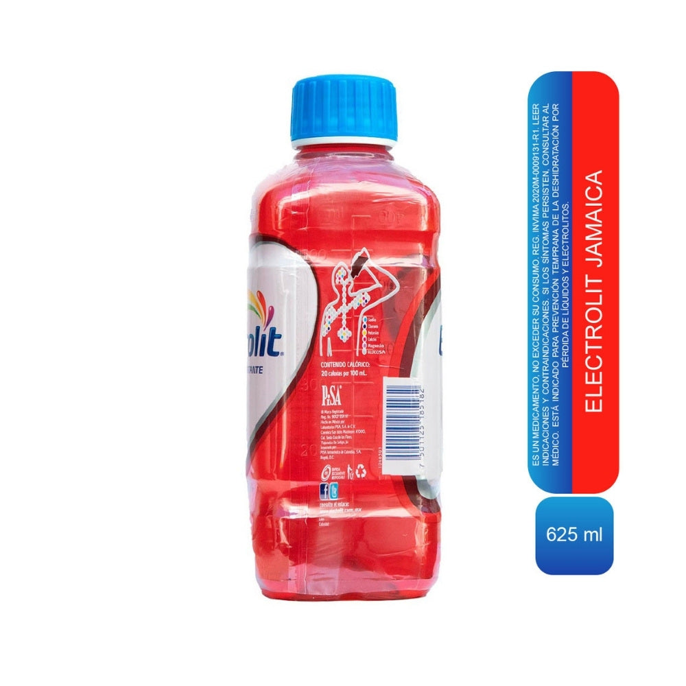 ELECTROLIT SOLUCION ORAL JAMAICA FRASCO 625 ML