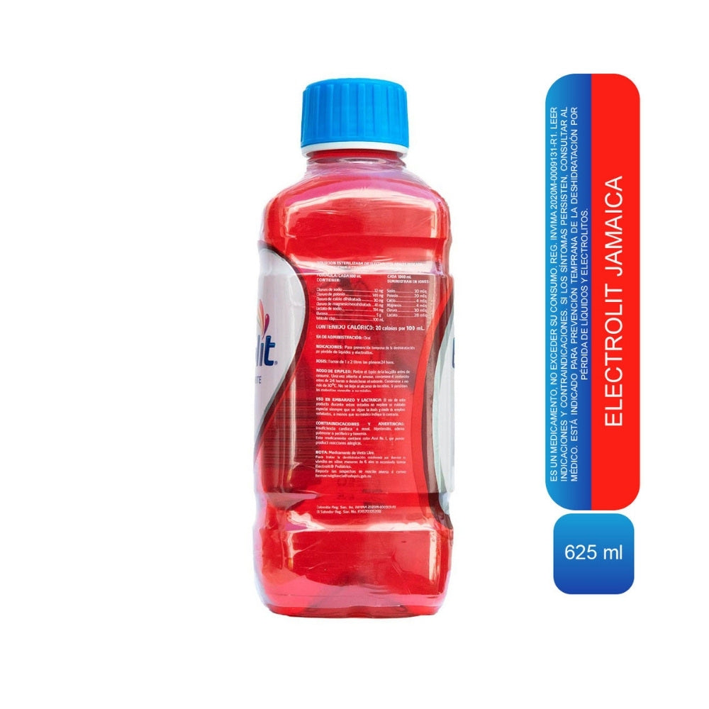 ELECTROLIT SOLUCION ORAL JAMAICA FRASCO 625 ML