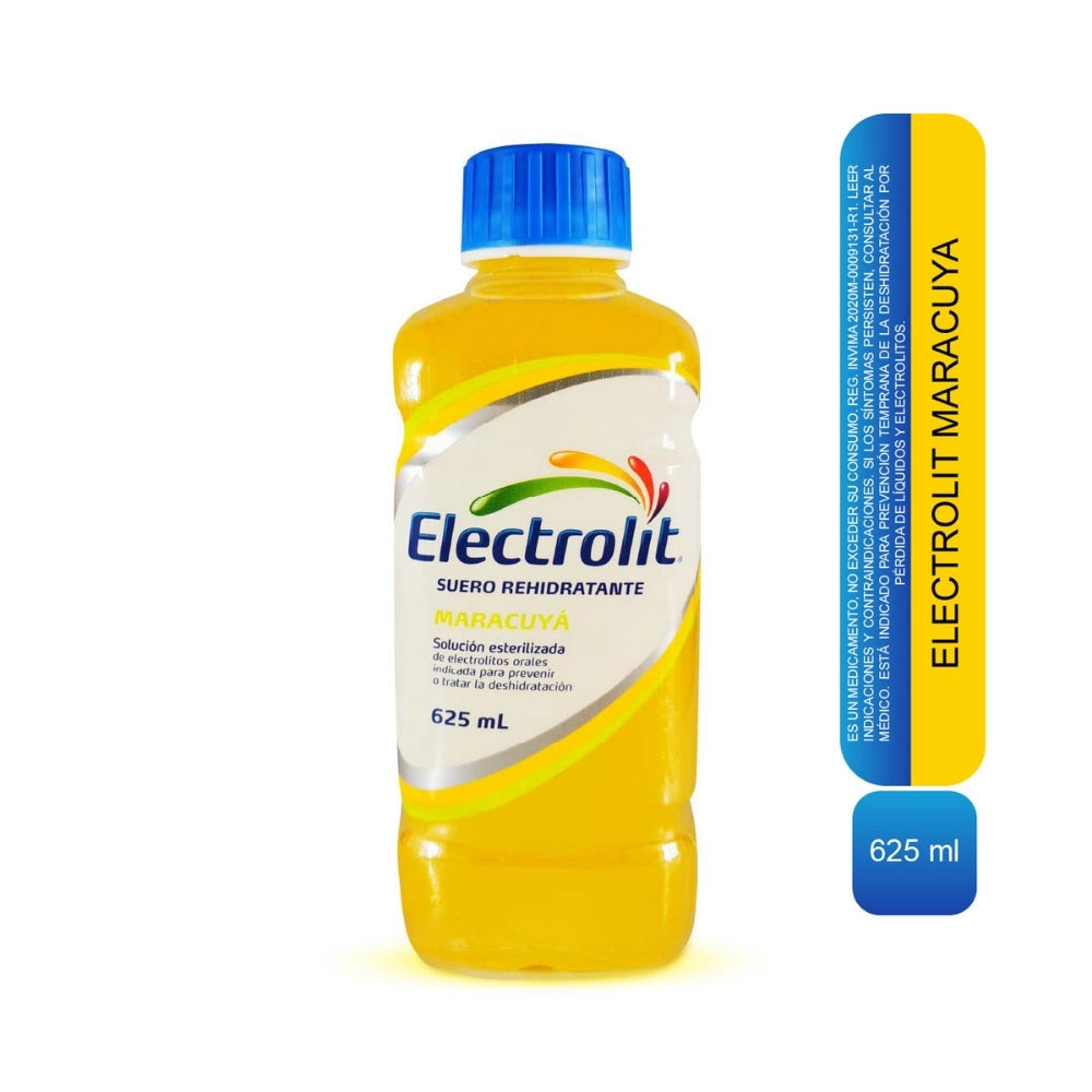 ELECTROLIT SOLUCION ORAL MARACUYA FRASCO 625 ML