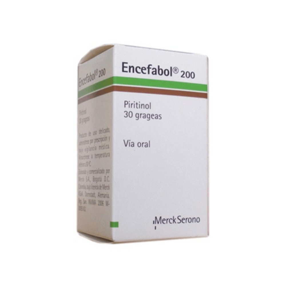 ENCEFABOL TABLETAS 200 MG CAJA X 30 UNDS