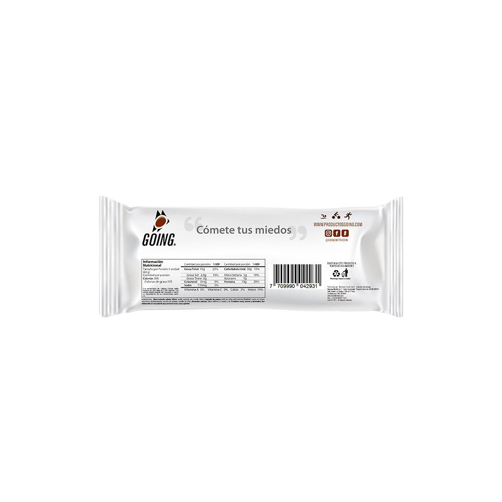 ENDURANCE GOING CON PROTEINA CHOCOLATE BARRA 60 G