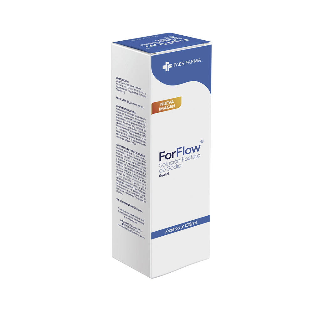 ENEMA RECTAL FORFLOW SOLUCION CAJA 133 ML