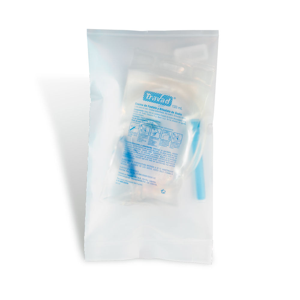 ENEMA TRAVAD LIQUIDO BOLSA 133 ML