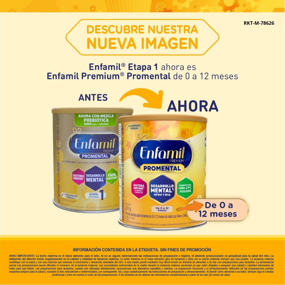 ENFAMIL PREMIUM PROMENTAL 0-12 MESES LATA 375 G