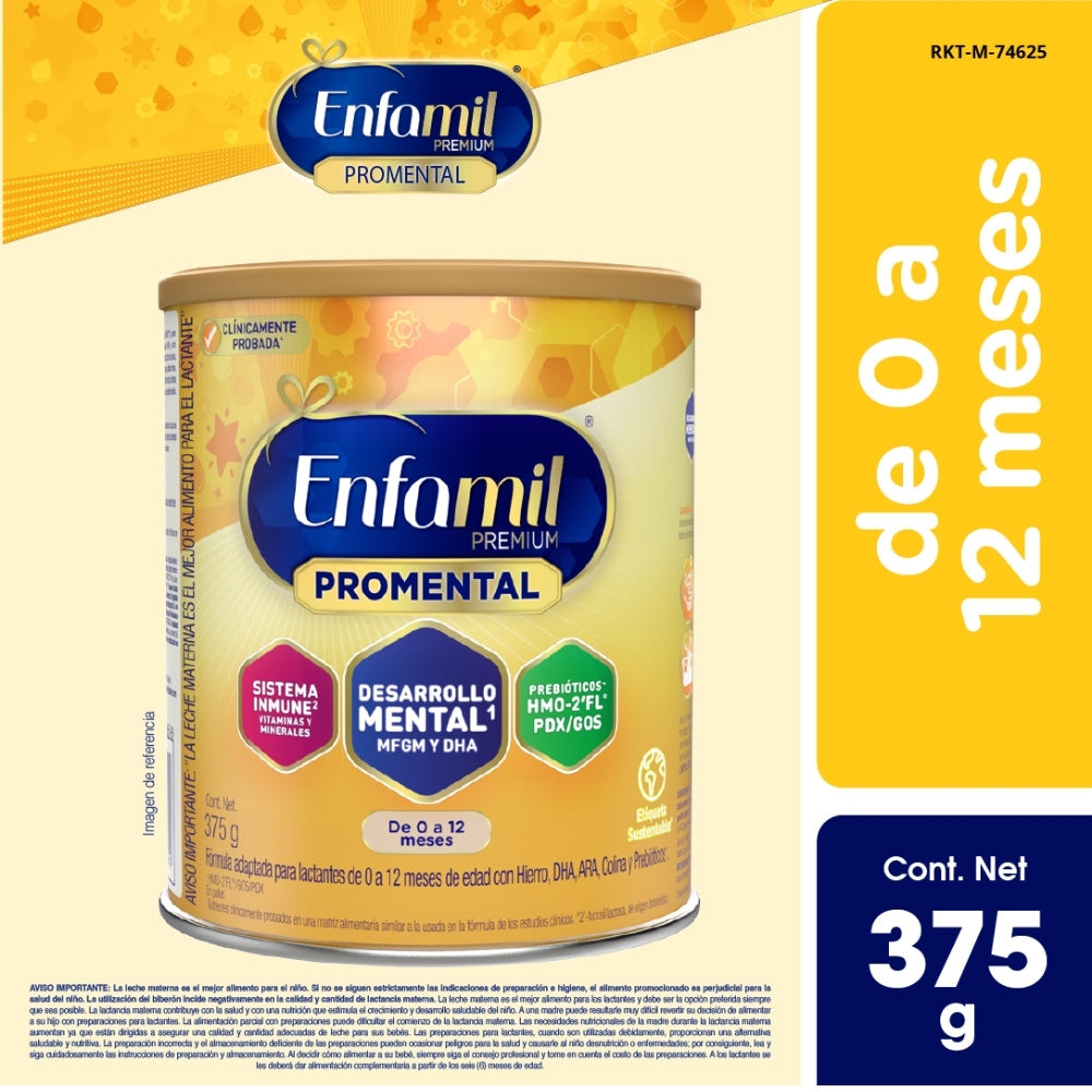 ENFAMIL PREMIUM PROMENTAL 0-12 MESES LATA 375 G