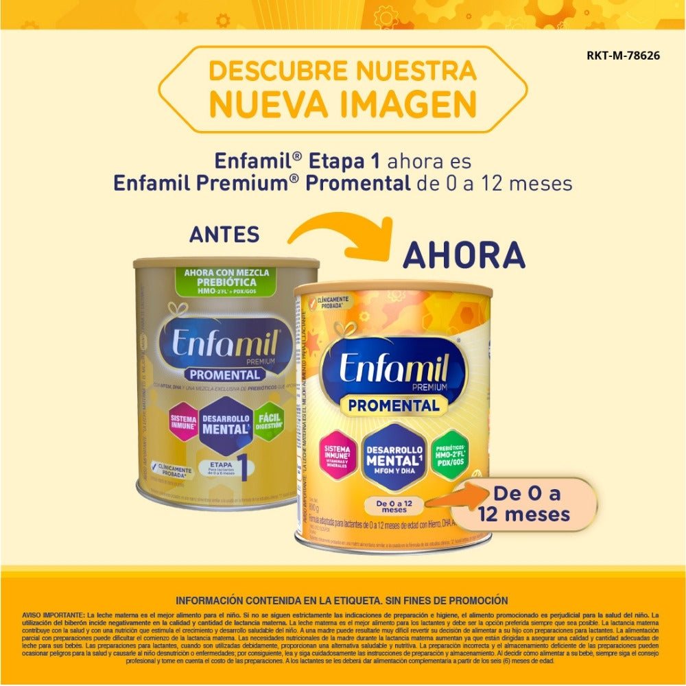 ENFAMIL PREMIUM PROMENTAL 0-12 MESES LATA 800 G