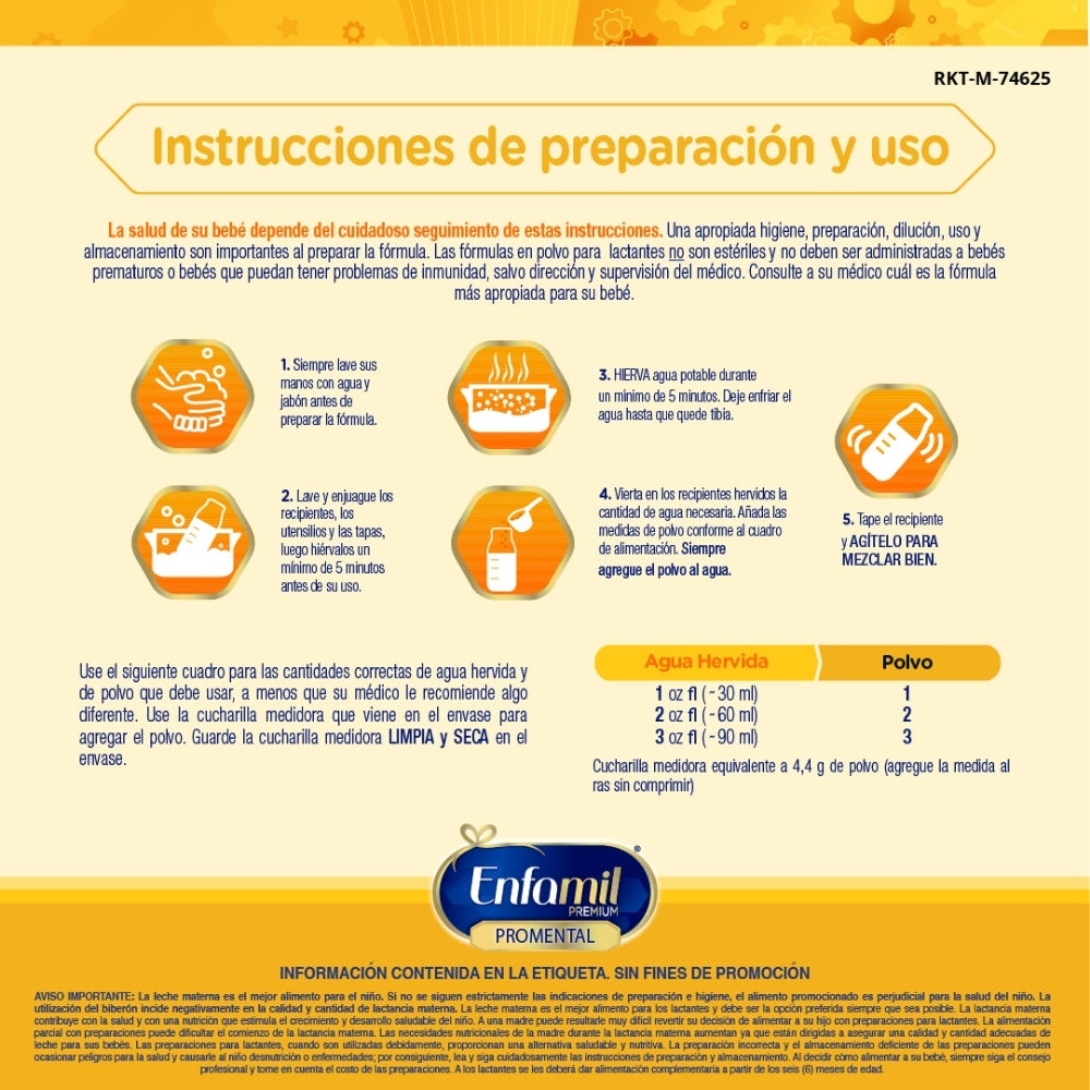 ENFAMIL PREMIUM PROMENTAL 0-12 MESES LATA 800 G